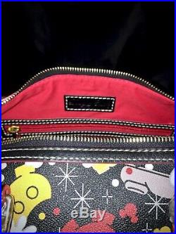 2-pc NWT Disney Parks I AM MICKEY MOUSE Satchel Dooney & Bourke + COSMETIC BAG