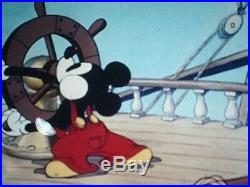 35mm Color Cartoon BOAT BUILDERS 1938 Walt Disney with MICKEY MOUSE