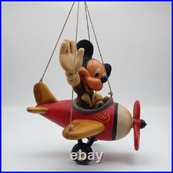 37 cm / 14.6'' Vintage Disney Mickey Mouse Airplane