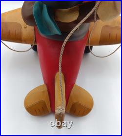 37 cm / 14.6'' Vintage Disney Mickey Mouse Airplane