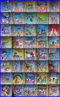 47 Vintage Disney Books Job Lot Bundle Mickey Mouse