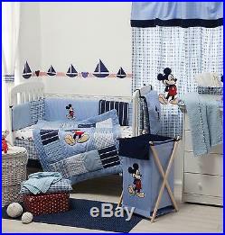 4 Piece Disney Mickey Mouse Baby Crib Bedding Cot Set Rrp $250.00
