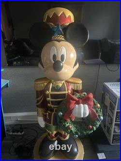 5ft Mickey Mouse Christmas Nutcracker (Lights and Sounds)
