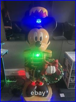 5ft Mickey Mouse Christmas Nutcracker (Lights and Sounds)