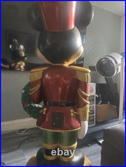 5ft Mickey Mouse Christmas Nutcracker (Lights and Sounds)