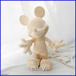 ACCOMMODE Disney Mickey Mouse Rattan Object Natural BIG SIZE Gift NEW F/S FedEx