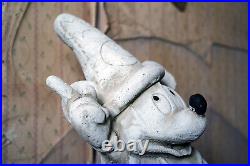 A 20thC Stone Figure of Mickey Mouse The Sorcerer's Apprentice in Fantasia