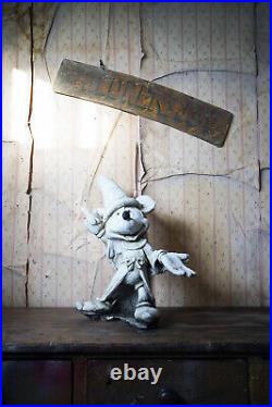 A 20thC Stone Figure of Mickey Mouse The Sorcerer's Apprentice in Fantasia