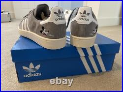 Adidas Campus (Disney Mickey Mouse) New UK 10.5 Grey