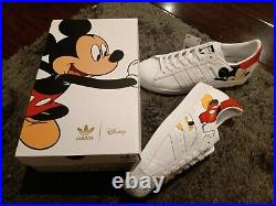 Adidas X Disney Mickey Mouse SUPERSTAR Red White FW2901 Shoes Sneakers Mens 9.5
