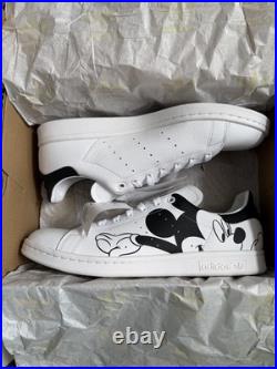 Adidas x Disney Stan Smith Mickey Mouse White Trainers Brand New FW2895 UK10.5