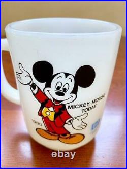 Anchor Hocking Mug Disney Mickey Mouse 4 types set