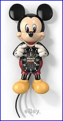 Animated Disney Mickey Mouse Clock Collectible Quartz Movement # Certificate