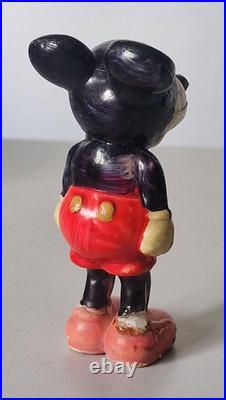 Antique Disney Mickey Mouse Celluloid Figure 1930s