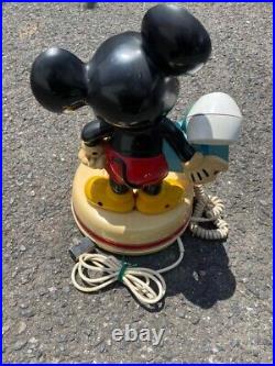 Antique Showa Retro Disney Mickey Mouse Telephone Rare Vintage Japanese phone