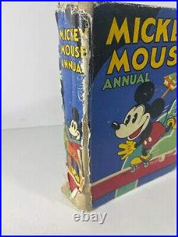 Antique Walt Disney Mickey Mouse Annual Book 1931