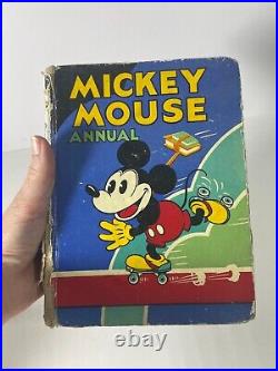 Antique Walt Disney Mickey Mouse Annual Book 1931