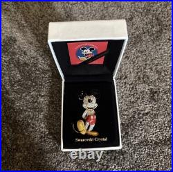 Arribas Bros Swarovski Crystal Mickey Mouse Limited Edition Jeweled Figurine