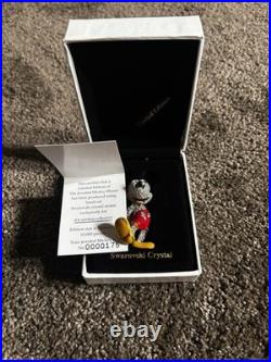 Arribas Bros Swarovski Crystal Mickey Mouse Limited Edition Jeweled Figurine