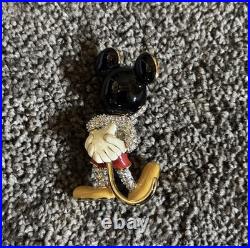 Arribas Bros Swarovski Crystal Mickey Mouse Limited Edition Jeweled Figurine