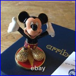 Arribas Disney Mickey Mouse On Star Base Ltd To 500 New In Box