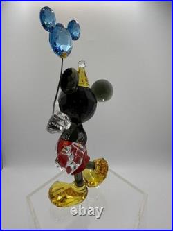 BNIB SWAROVSKI Disney Mickey Mouse Celebration Crystal Figurine 5376416