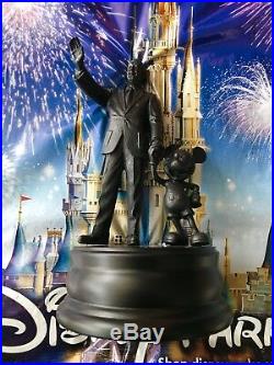 BRONZE PARTNERS WALT DISNEY & MICKEY MOUSE WDW & Disneyland Statue Brand New