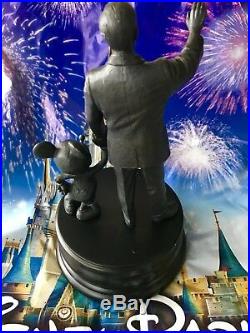 BRONZE PARTNERS WALT DISNEY & MICKEY MOUSE WDW & Disneyland Statue Brand New