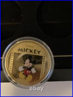 Bradford Exchange Disney Mickey Mouse Proof Coin Collection