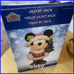 Brand New Disney Jim Shore 17 Mickey Mouse'Old St Mick' Figure