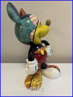 Britto Romero Rare & Retired Disney Mickey Mouse, Enesco Collectible Uk Seller Britto Romero Rare & Retired Disney Mickey Mouse, Enesco Collectible Uk Seller