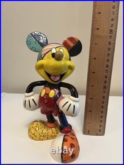 Britto Romero Rare & Retired Disney Mickey Mouse, Enesco Collectible Uk Seller Britto Romero Rare & Retired Disney Mickey Mouse, Enesco Collectible Uk Seller