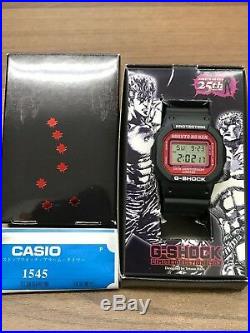 CASIO Watch G-SHOCK x Hokuto No Ken Collaboration DW-5600-VT NEW