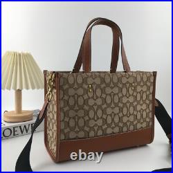 COACH Disney Mickey Mouse Tote Bag CM198 Brown Outlet