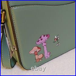 COACH × Disney Mickey Mouse and Bug CH466 Shoulder Bag Green F/S JAPAN
