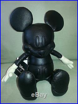 COACH X DISNEY Leather 13 SMALL MICKEY MOUSE DOLL Collectible LIMITED EDITION
