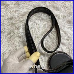COACH x Disney F59369 Mickey Mouse Crossbody Bag Black Leather Canvas