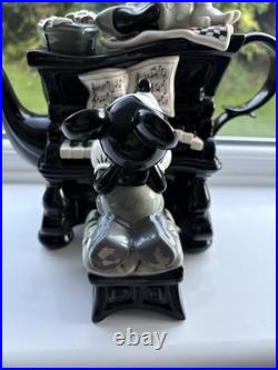 Cardew Mickey & Minnie Mouse Piano Disney Collection Tea pot signed #544
