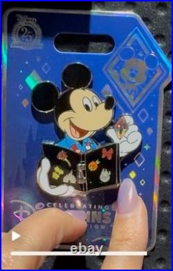 Celebrating 25 Years of Disney Pin Trading Trade With Character MICKEY MOUSE Celebrating 25 Years of Disney Pin Trading Trade With Character MICKEY MOUSE
