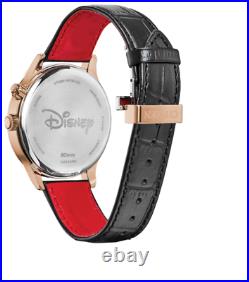 Citizen AP1053-15W Disney Mickey Mouse 43mm Case Leather Strap Watch