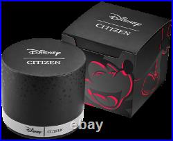 Citizen AP1053-15W Disney Mickey Mouse 43mm Case Leather Strap Watch