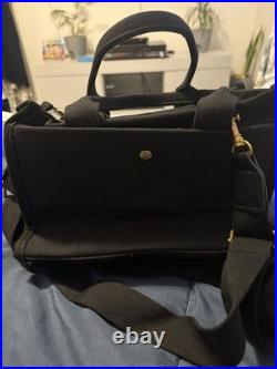 Coach Disney Mickey Mouse Canvas Tote Crossbody Bag Black New York