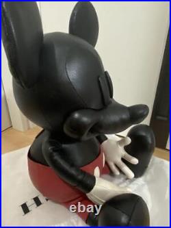 Coach Disney Mickey Mouse Leather Plush Doll 240 Limited EMS