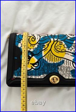 Coach Handbag Disney Mickey Mouse Keith Haring LIMITED EDITION Wallet Set