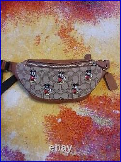 Coach SIGNATURE DISNEY MICKEY MOUSE BELT BAG Bum bag