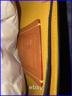 Coach x Disney Dinky Mickey Mouse Shoulder Bag White Glovetan Leather New