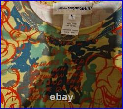 Comme Des Garçons CDG Disney Mickey Mouse T Shirt LIMTED EDITION Sz M