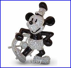 Crystallized Steamboat Willie, Mickey by Arribas Collection