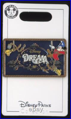 DCL Cruise Line Dream 2019 Sorcerer Mickey Mouse Logo Painting Disney Pin
