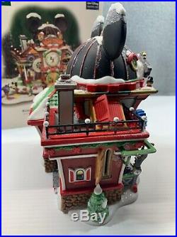DEPARTMENT 56 MICKEY MOUSE WATCH FACTORY North Pole Series WALT DISNEY SHOWCASE